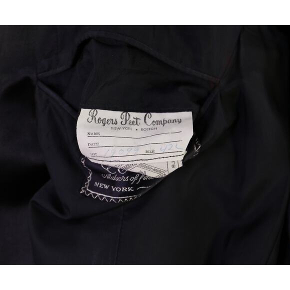 Rogers Peet Tuxedo Vintage New York Black 1-Btn Formal Blazer Jacket 42L - Picture 8 of 8